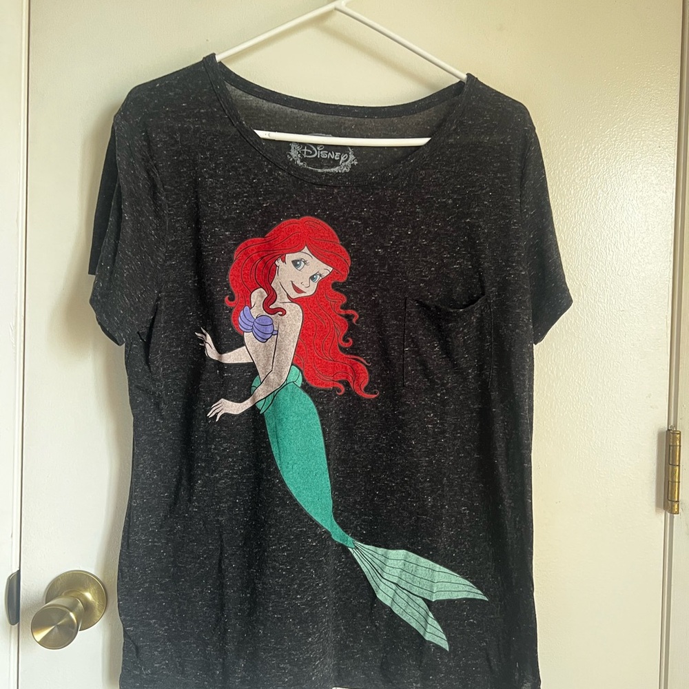 Disney Ariel Dark Heather Gray T-Shirt